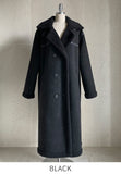Metir High-Neck Dumble Mustang Double Long Coat