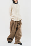 Papa Striped Wool Pants
