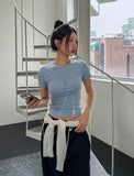 [U-BASIC/1+1] Soft Basic Slim Short Sleeve