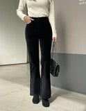 Berto Span Corduroy Bootcut Pants