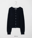 Lacuna Color Round Knit Cardigan