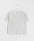 [BAONHAUS] Aruki Dot Crop Tee