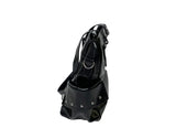 Riva Glossy Stud Two Way Bowser Cross Shoulder Bag