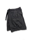 DISCERNMENT's Balloon Cargo Denim Shorts