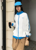 WAFFLE TRACK ZIP-UP