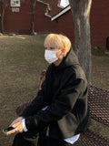 Uni Crop Hoodie Short Coat