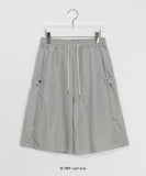 Setsho Adjust Nylon Banding Bermuda Pants