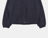 Puzzing Color Matching Check Pattern Collar Cotton Long Sleeve Jacket
