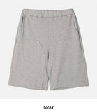 Tear Rivet Double Knee Bermuda Pants