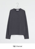Kayushi Basic Color Layered Long Sleeve Tee