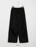 [unisex] Kidin string banding parachute pants