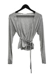 Dohwa Wrap See-Through Cardigan