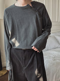 Bor Pigment Snap Long Sleeve