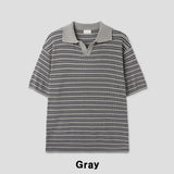Casey color blocking short sleeve knit