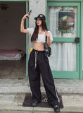 [Planned Product] Sorbet Color Matching Nylon Track Pants