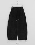 [Unisex] Sitb Fleece Brushed Banding Balloon Wide Pants