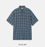 Bereu Wrinkle Check Short Sleeve Shirt