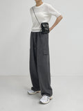 Nylon Pocket String Mini Crossbody Bag