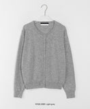 Muni Cashmere Round Knit Cardigan