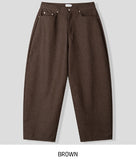 Diano raw balloon denim pants