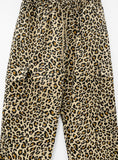 MAZEN LEOPARD CARGO PANTS