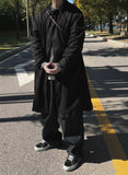 Unisex Soft hooded long coat