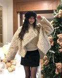 Roin Suede Mini Skirt