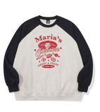 Creamy Candy Raglan Sweatshirt