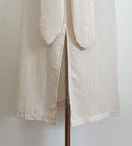 Gelad Linen Side Wrap Sleeveless Long One Piece