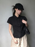 [Planning] Maku Pintuck Cotton Bermuda Wide Pants
