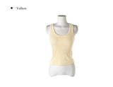 Torne U-neck Plain Ribbed Sleeveless