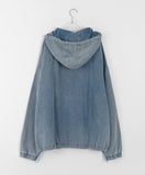 Culz Denim String Hood Over Anorak