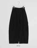 Kain Balloon Wide Cotton Cargo Banding Pants