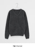 Keuyu wool V-neck knit