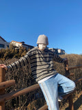 Color Knit Bucket Hat