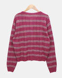 Mael Stripe Knit Cardigan