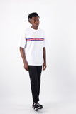 Heavy Overfit Wide 3 Color Line Logo