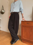 Tessie Wide Pintuck Slacks