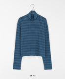[BAONHAUS] Lonlonni Stripe Color Polar Tee