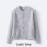 Block Haji Round Pocket Cardigan