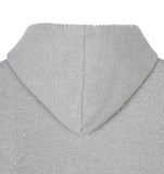 [Lining brushed] Curie New York Patch Damage Hood Zip-up