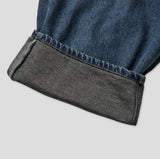 Kusi back band balloon denim pants