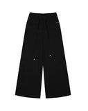 [mnem] strap maxi wide pants