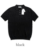 Washable cable short sleeve knit