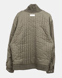 [Quilted lining] Corn Collar Two-Way Blouson Jacket