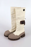 Rant double denim boots