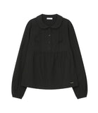 Round collar shirt