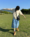 Bedi cut Bermuda pants
