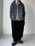 Vintage Dying Hood Zip-Up