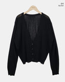 Zelle Deep V-Neck Cardigan